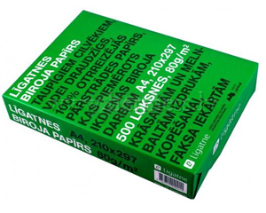 Lgatnes paprs, A4, 80 g/m